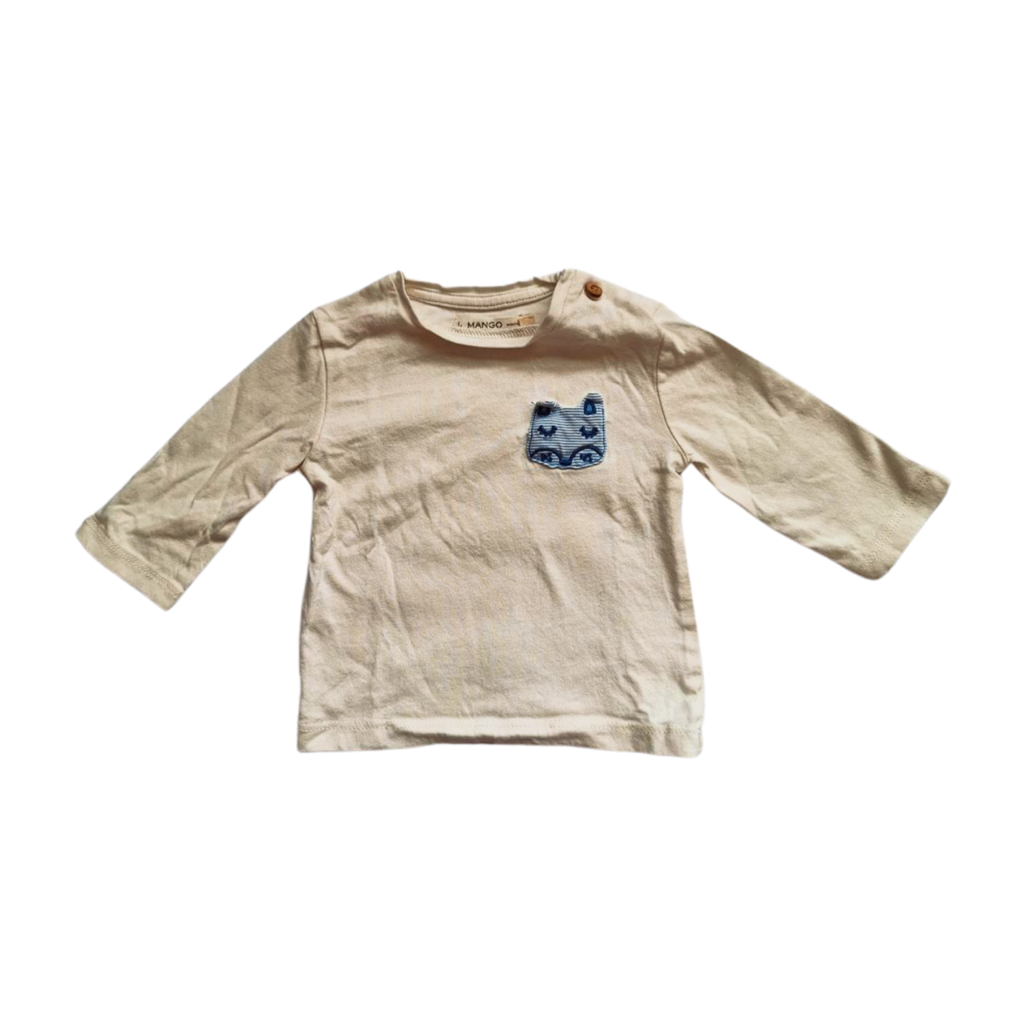 Shirt lange mouwen Mango - maat 62